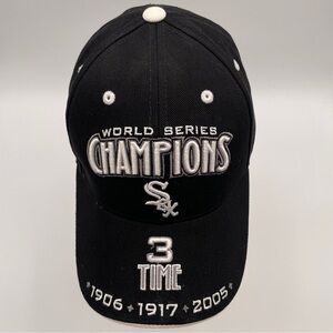 Vintage Chicago White Sox 3X World Series Champion Hat